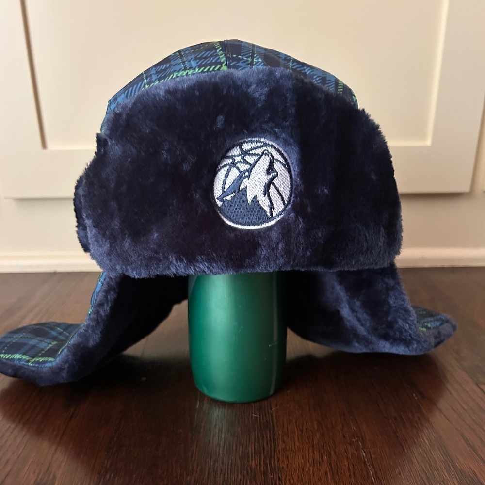 Timberwolves winter hat